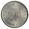 Image 2 : KWANGTUNG: AE 20 cents, year 10 (1921), PCGS MS62
