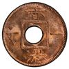 Image 2 : HONG KONG: AE mil, 1863, PCGS MS66 RD