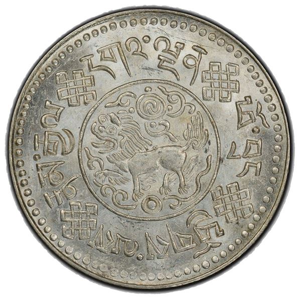 TIBET: AR 3 srang, BE16-8 (1934), PCGS MS62