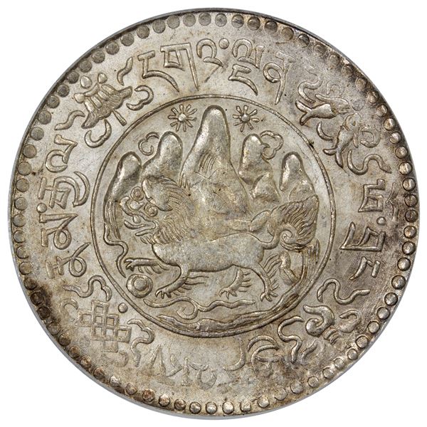 TIBET: AR 3 srang, BE16-11 (1937), PCGS MS63