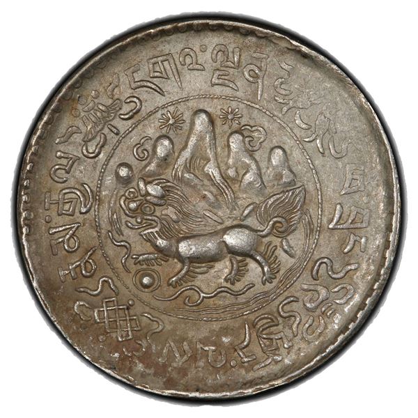 TIBET: AR 3 srang, BE16-11 (1937), PCGS MS62
