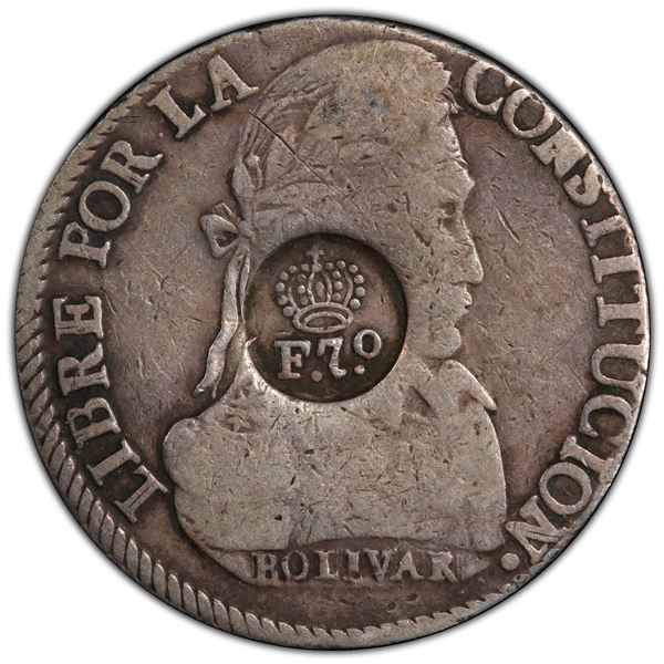 PHILIPPINES: Fernando VII, 1808-1833, AR 8 reales, ND (1832-34), PCGS VF25