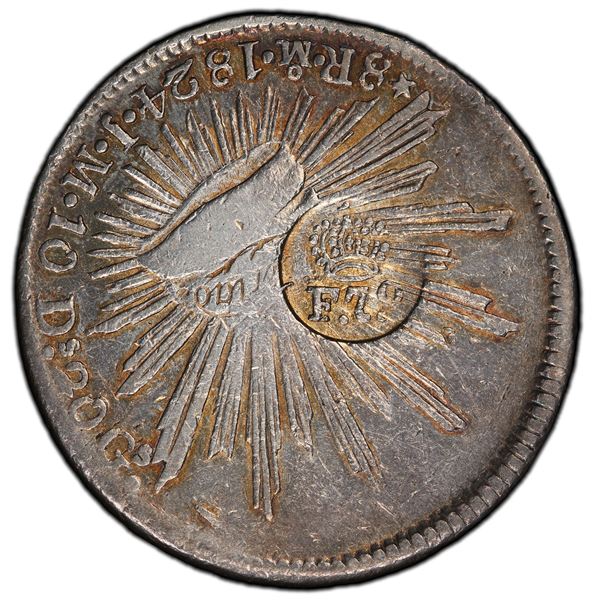 PHILIPPINES: Fernando VII, 1808-1833, AR 8 reales, ND [1832-34], PCGS EF40