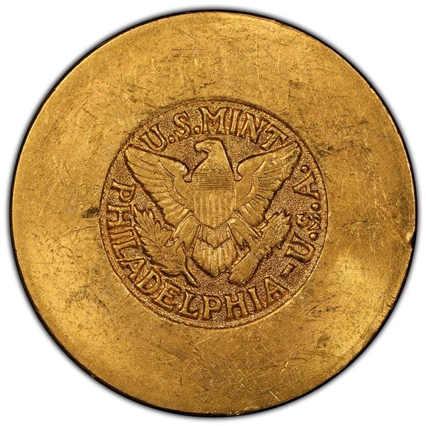 SAUDI ARABIA: AV 4 pounds, ND (1945-46), PCGS MS61