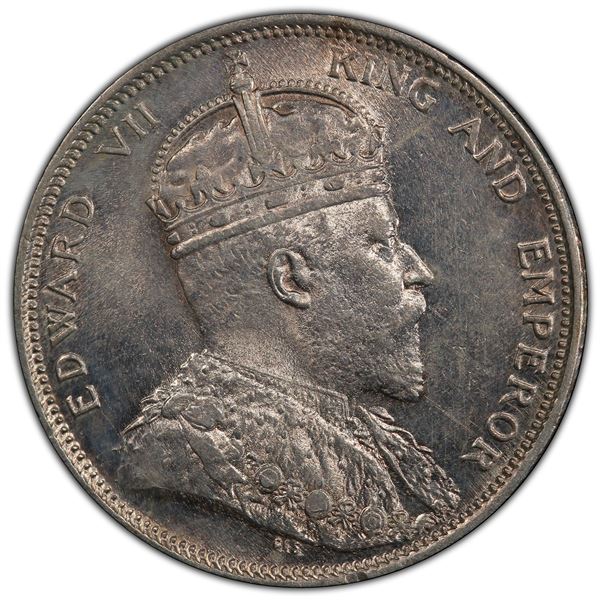 STRAITS SETTLEMENTS: AR dollar, 1904-B, PCGS MS62