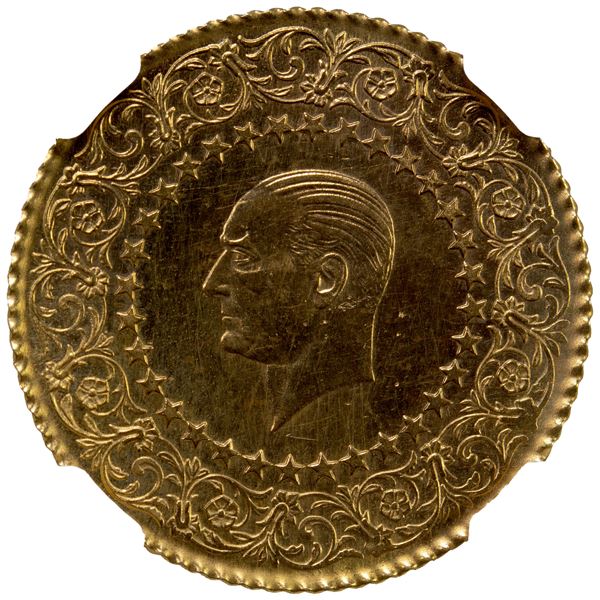 TURKEY: AV 50 kurush, 1964, NGC MS64