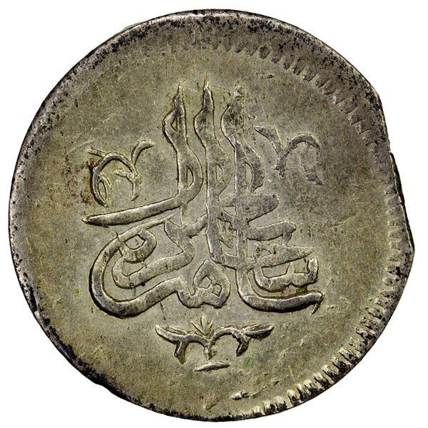 CRIMEA: (GIRAY KHANS): Shahin Giray, 1777-1783, AR 5 para (5 kopeck) (1.32g), Baghcha Saray, AH1191 