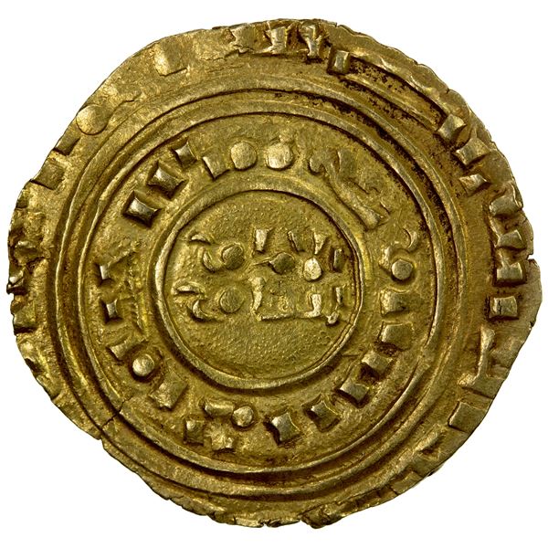 CRUSADERS: KINGDOM OF JERUSALEM: Late series, ca. 1220s-1260s, AV bezant (3.25g), VF-EF