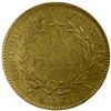 Image 2 : FRANCE: Napoleon I, as First Consul, 1799-1804, AV 40 francs, AN IX-A, VF