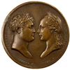 Image 2 : FRANCE: Napoleon I, as Emperor, 1804-1814, 1815, AE medal (34.51g), 1805, AU
