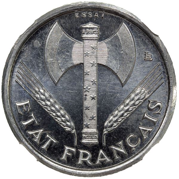 FRANCE: Vichy, aluminum 50 centimes, Paris, 1942, NGC MS64