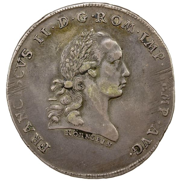 REGENSBURG: Free Imperial City, AR thaler, 1793, VF