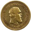 Image 1 : RUSSIA: Alexander III, 1881-1894, AV 5 roubles, 1889, F-VF