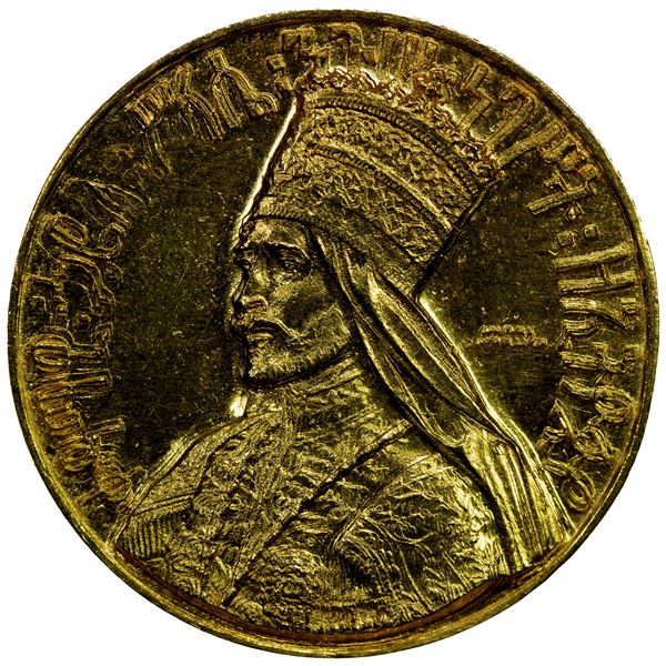ETHIOPIA: AV medal (19.08g), EE1923 (1930), AU