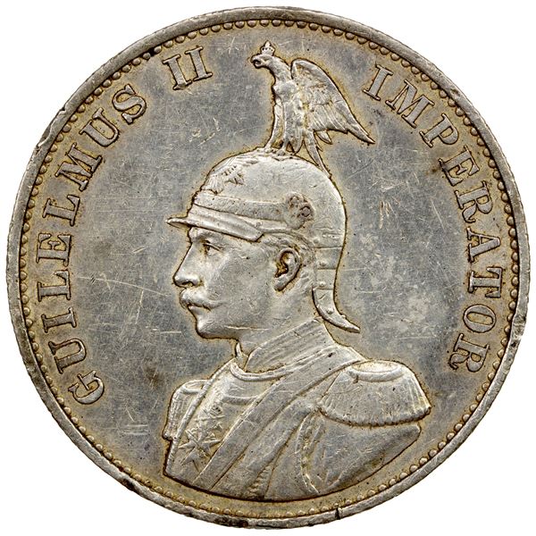 GERMAN EAST AFRICA: AR 2 rupien, 1893, EF