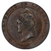 Image 1 : LIBERIA: Republic, AE cent, 1847, PCGS Proof 64 BN
