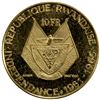 Image 1 : RWANDA: Republic, AV 10 francs, 1965, Proof