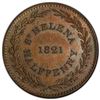 Image 2 : ST. HELENA: British Colony, AE ½ penny, 1821, PCGS MS64 BN