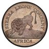 Image 1 : SIERRA LEONE: British Colony, bronzed AE 1 cent, 1791, PCGS Proof 63
