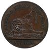 Image 1 : SIERRA LEONE: British Colony, AE cent, 1791, PCGS Proof 63 BN