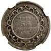 Image 2 : TUNISIA: AR 50 centimes, 1927//AH1346-A, NGC XF Details