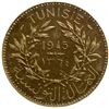 Image 1 : TUNISIA: aluminum-bronze 2 francs, 1945//AH1364, NGC MS66