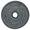Image 2 : TUNISIA: French Protectorate, 10 centimes, 1945/AH1364, PCGS MS63