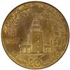 Image 1 : TUNISIA: "20 dinars", 1967, NGC MS62