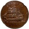 Image 2 : BERMUDA: George III, AE penny, 1793, NGC MS62 BN