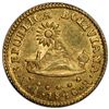 Image 1 : BOLIVIA: Republic, AV ½ scudo, 1846-PTS, PCGS MS62