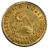 Image 1 : BOLIVIA: Republic, AV ½ scudo, 1855-PTS, PCGS MS61