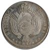 Image 1 : BOLIVIA: Republic, AR boliviano, 1865, PCGS MS62