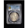 Image 3 : BRAZIL: Pedro II, 1831-1889, AR 2000 reis, 1889, PCGS MS64