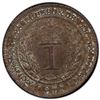 Image 2 : BRITISH GUIANA: ESSEQUIBO & DEMERARY: George III, AR guilder, 1809, PCGS MS63