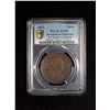 Image 3 : BRITISH GUIANA: ESSEQUIBO & DEMERARY: George III, AE stuiver, 1813, PCGS AU58
