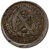 Image 2 : LOWER CANADA: Banque du Peuple, AE halfpenny token (9.02g), 1837, VF-EF