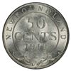 Image 2 : NEWFOUNDLAND: George V, AR 50 cents, 1919-C, PCGS MS63