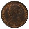Image 1 : NOVA SCOTIA: Victoria, AE cent, 1861, PCGS MS64 BN