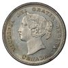 Image 1 : CANADA: Victoria, AR 5 cents, 1893, PCGS MS63
