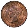 Image 1 : CANADA: Victoria, AE cent, 1898-H, PCGS MS64 RB