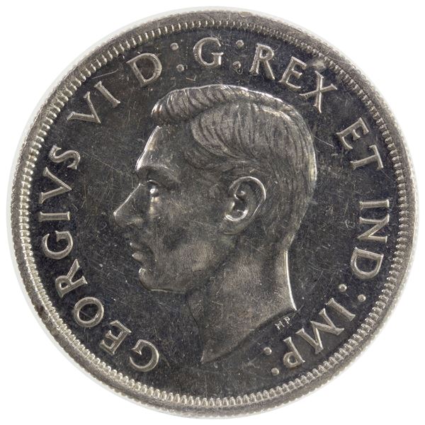 CANADA: George VI, AR dollar, 1947
