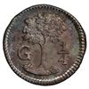Image 2 : CENTRAL AMERICAN REPUBLIC: AR ¼ real, 1844-G, PCGS MS66