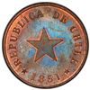 Image 1 : CHILE: Republic, AE centavo, 1851-H, PCGS MS64 RB