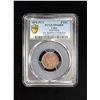 Image 3 : CUBA: Provisional Republic, AE 10 centavos, 1870, PCGS Specimen 64 RB