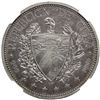 Image 1 : CUBA: AR souvenir peso, 1897, NGC AU55