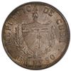 Image 1 : CUBA: Republic, AR peso, 1915, PCGS MS64