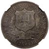 Image 1 : DOMINICAN REPUBLIC: AR 5 francos, 1891-A, NGC AU50