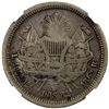 Image 2 : EL SALVADOR: Republic, AR 2 reales, ND (1862-3), NGC VF25 with VF standard countermark