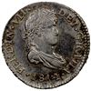 Image 1 : GUATEMALA: Fernando VII, 1808-1821, AR ½ real, 1814-NG, Choice AU