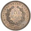 Image 2 : HONDURAS: Republic, 5 reales, 1870, PCGS Specimen 63